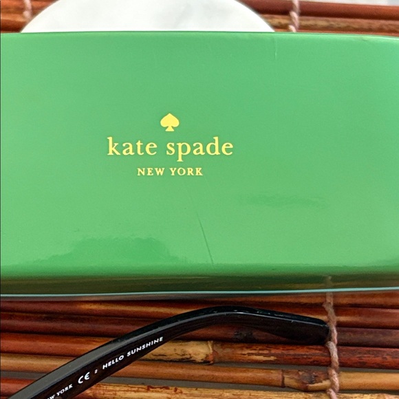 Kate Spade Chic Black Sunglasses With Hard Case main image 8